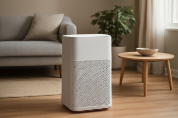 Appareil de purification d’air dans salon